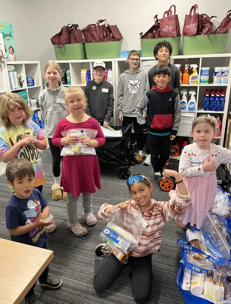Seeds of Caring volunteers