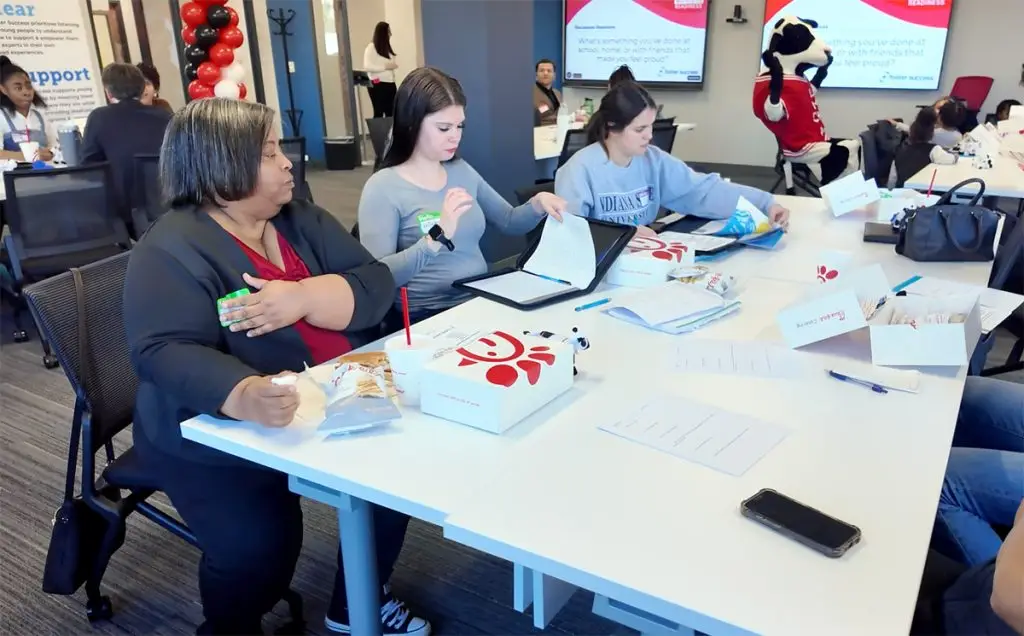 Chick-Fil-A mock interviewing